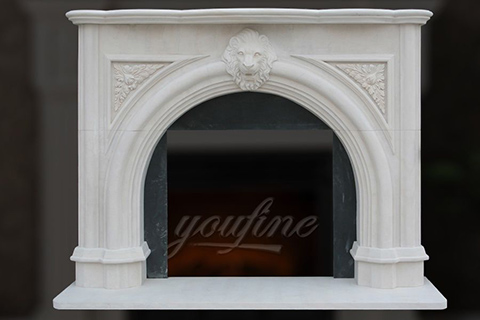 Decorative Victorian marble fireplace mantels for sale