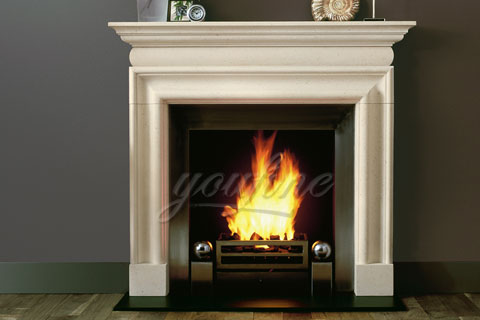 Decorative Georgian white marble fireplace mantels for sale